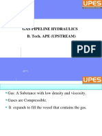 Gas Pipeline Hydraulics B. Tech. Ape (Upstream)