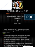 NETS For Grades 9 12: Mathematics, Technology, and Students by Eric Flam