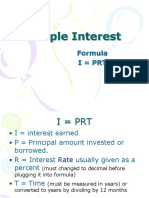 Simple-Interest Grade 11