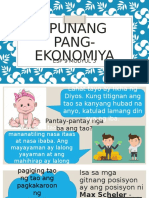 ESP 9 Modyul 3 Lipunang Pang-Ekonomiya - Lesson