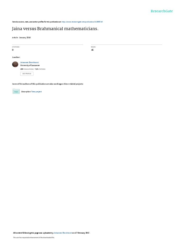 Nena Mihira 2021 : Jaina Vs Brahmanical Mathematicians Pi Mathematical Proof