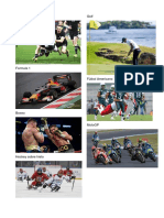 Deportes varios: rugby, golf, F1, fútbol americano, boxeo, MotoGP, hockey hielo