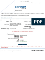 Transaction Fee Details: Profile Training Manuals Logout