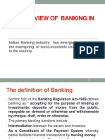 An Overview of Banking in India