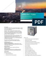 SIPROTEC 7SJ66 - Profile PDF