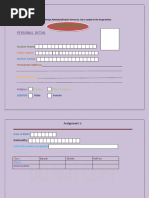 Assignment of Ms Word