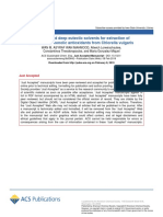 Polyol-Based Deep Eutectic Solvents For Extraction of Natural Polyphenolic Antioxidants From Chlorella Vulgaris