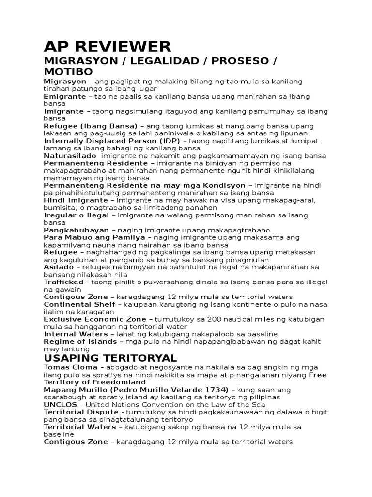 AP 2nd Period | PDF