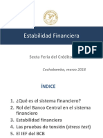 Estabilidad Financiera VF - BCB PDF