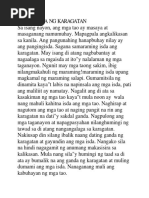 Mga Halimbawa NG PARABULA | PDF