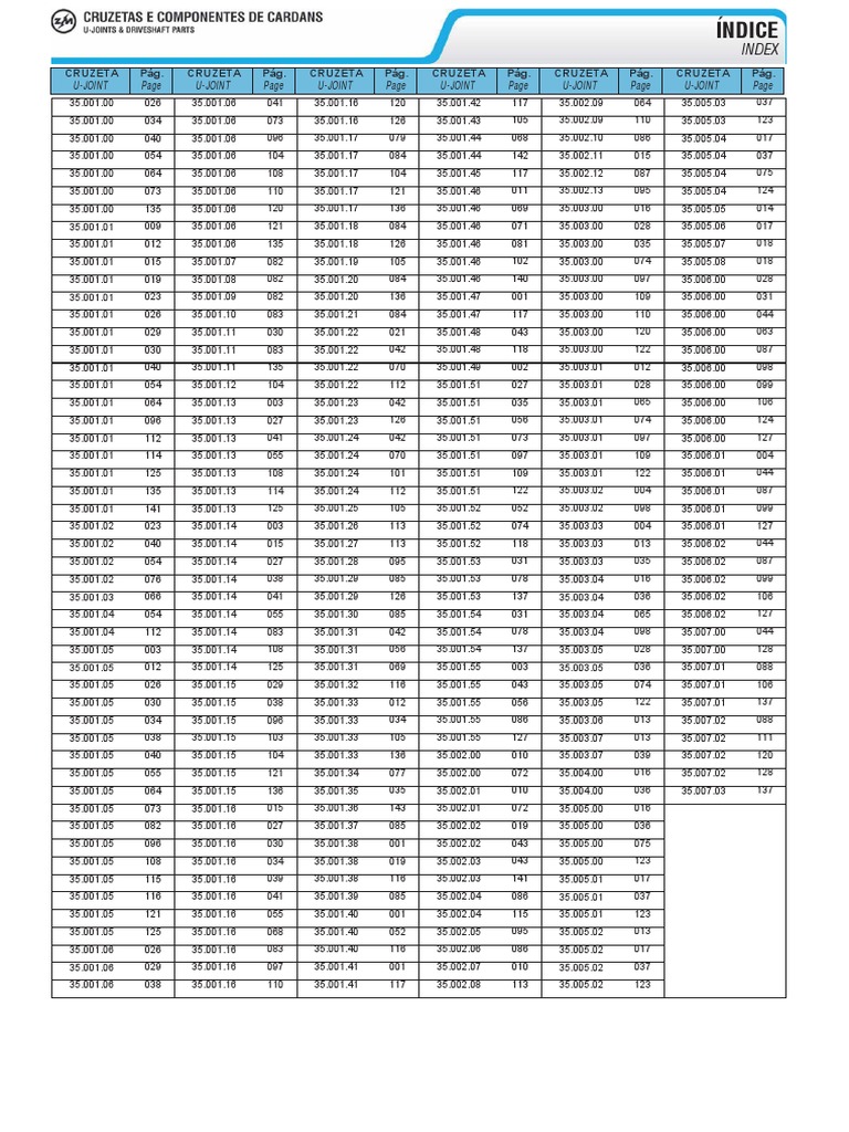 U-Joint Applications and Replacements | PDF | Dodge | Transport Companies