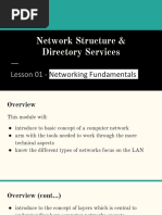 Network Infrastructure Lesson 2