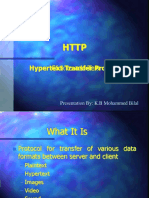 Hypertext Transfer Protocol: Click To Add Text