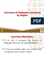 3 Overview of Philippine Literature by Region