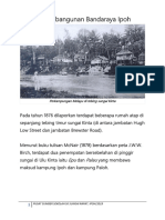 Sejarah Pembangunan Bandaraya Ipoh