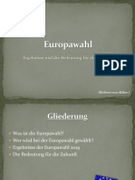 Europawahl Referat