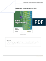 Tidy x27 S Physiotherapy 15th Revised Edition Book