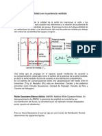 Variación de La Calidad Con La Potencia Recibida