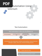 Test Automation With Selenium