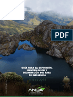 Guia Delimitacion Area de Influencia ANLA 2018