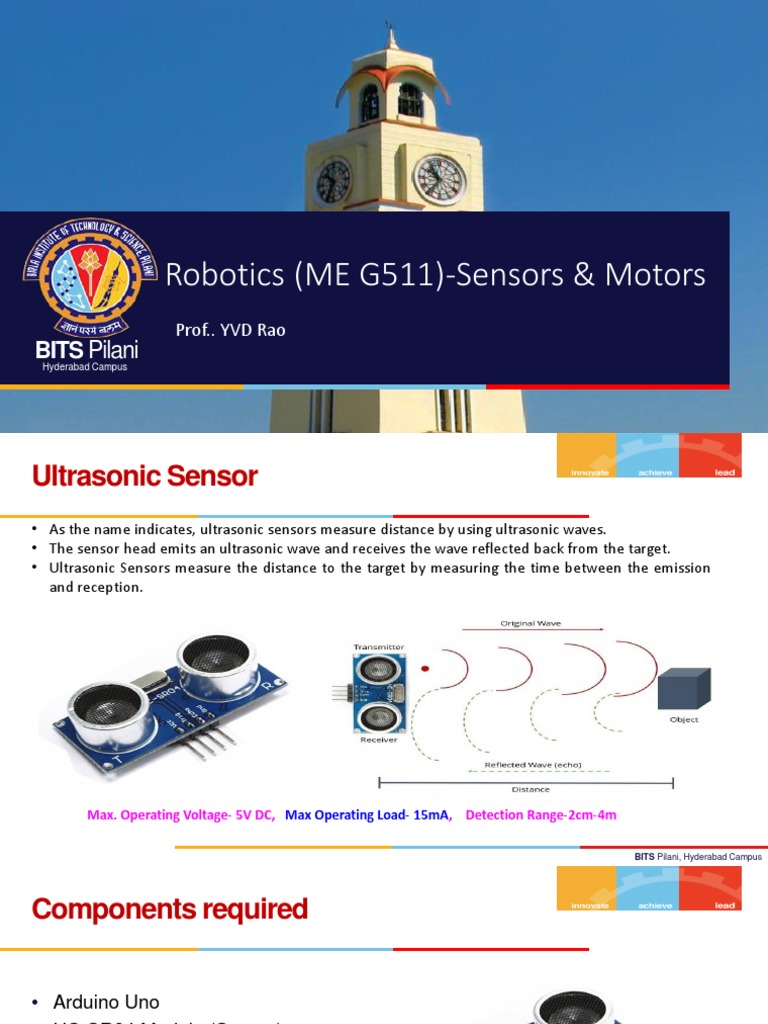 Ultrasonic Sensor Guide for Arduino | PDF | Arduino | Electromagnetism