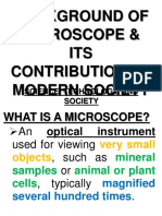 History of Microscope (Visual Aid)