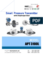 Smart Pressure Transmitter: APT 3100L APT 3100L APT 3100L APT 3100L