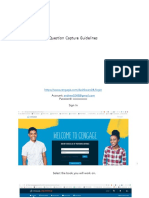 Question Capture Guidelines