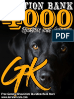 4000 GK Question Bank PDF