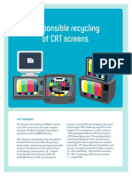 Responsible Recycling of CRT Screens