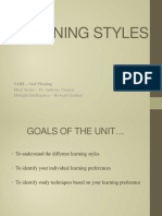 Learning Styles: VARK - Neil Fleming