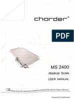 Manual Pesa Bebe Charder Ms2400