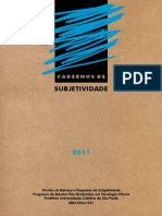Cadernos de Subjetividade -Núcleo de Estudos e Pesquisas da Subjetividade -  Programa de Estudos Pós-Graduados em Psicologia Clínica (PUC)