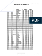 Sunbrella Euro Price List (17.07.18) - 2 PDF