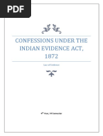 Confessions Under The Indian Evidence Act, 1872