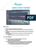 Multi Band Cheat Sheet