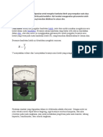 Ohm Meter Adalah Alat Yang Digunakan Untuk Mengukur Hambatan Listrik Yang Merupakan Suatu Daya Yang Mampu Menahan Aliran Listrik Pada Konduktor