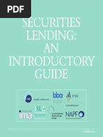 Securities Lending: AN Introductory Guide: September 2010