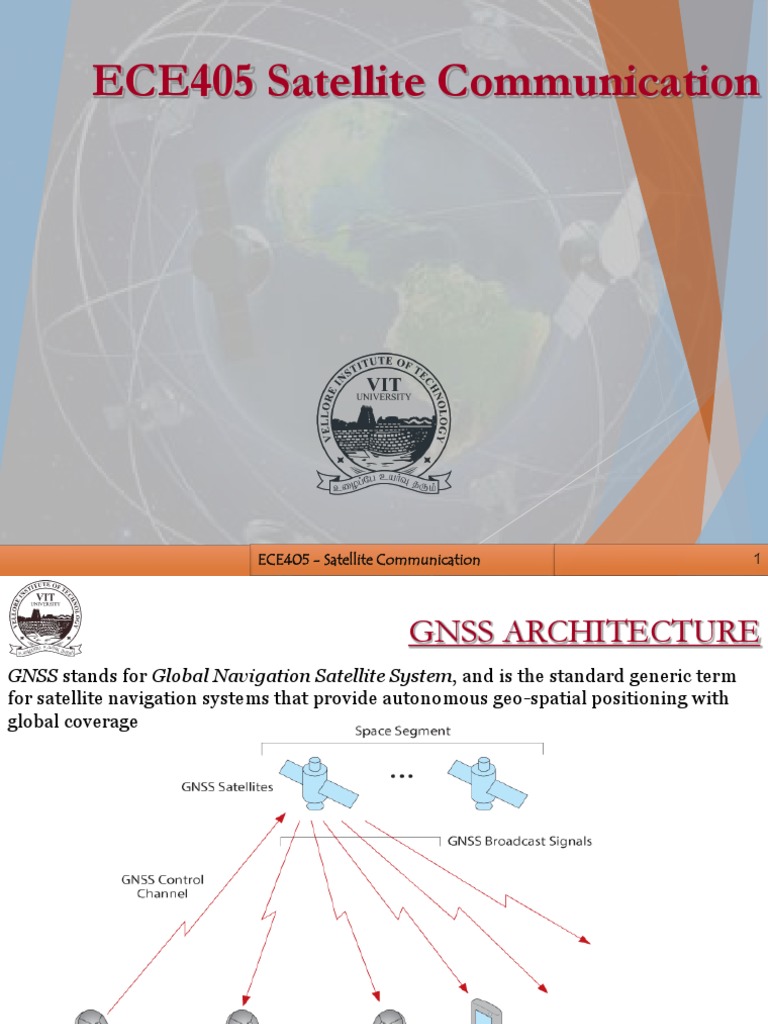 GNSS and GPS: Satellite Navigation Basics | PDF | Global Positioning ...