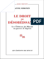 Le Droit de Désobeissance