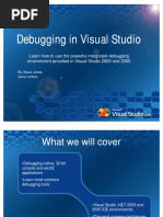 Debugging in Visual Studio