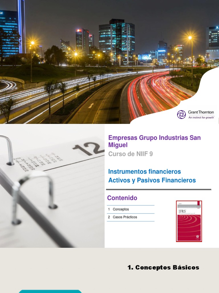 Curso NIIF 9 | PDF | normas internacionales de INFORMACION FINANCIERA ...