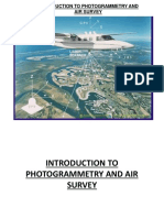 Introduction To Photogrammetry and Air Survey