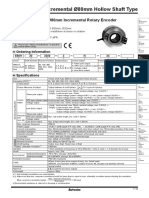 Incremental Ø80mm Hollow Shaft Type E80H Series