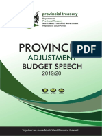 Adjustment Budget Speech Booklet 2019.20