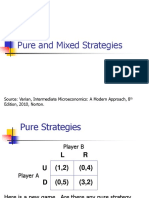 Pure and Mixed Strategies: Source: Varian, Intermediate Microeconomics: A Modern Approach, 8 Edition, 2010, Norton