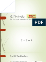 GST in India: The Economic Integration of The Country