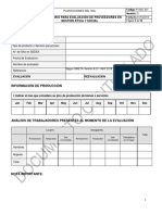 Evaluación proveedores gestión ética y social