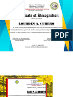 Certificate of GSP