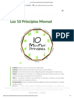 Los 10 Principios Movnat - R10 Entrenamiento Natural